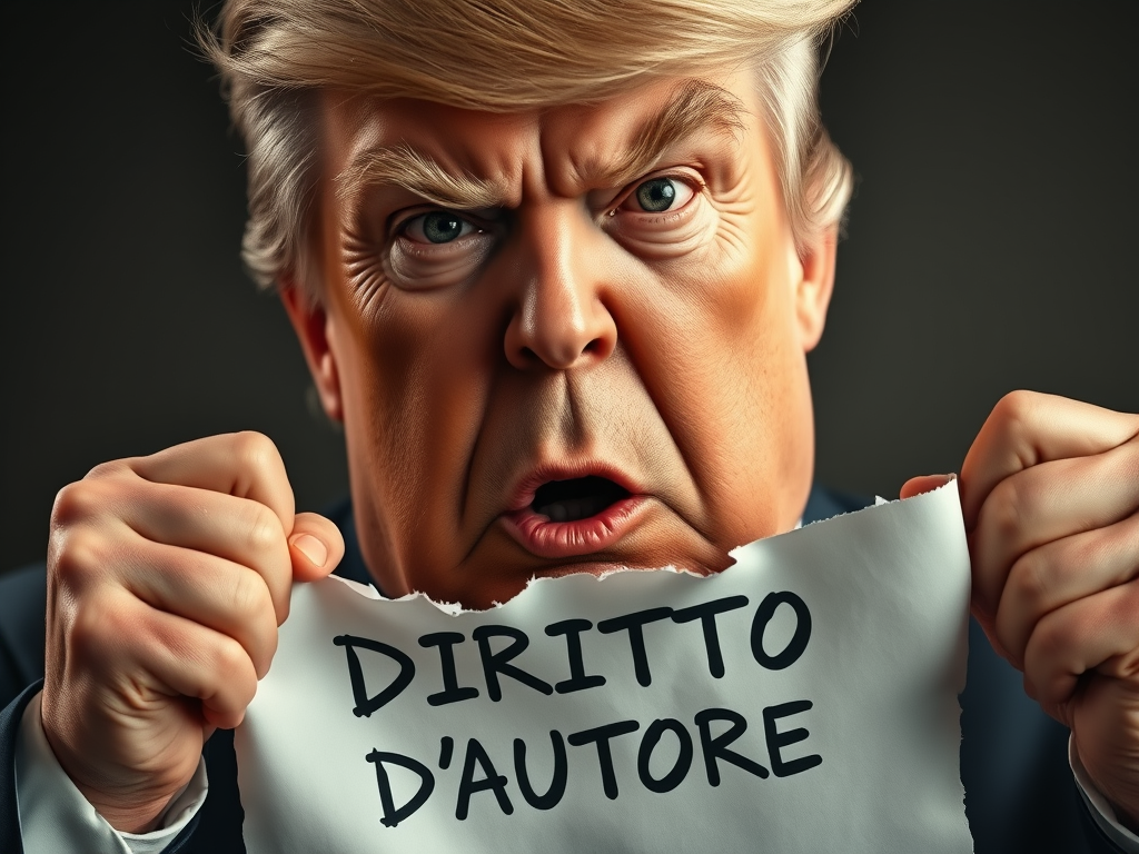 Politica/Trump attacca il diritto d’autore. Negli Usa chi lo difende viene licenziato